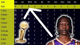 I put BOL BOL in a 0 OVERALL LEAGUE and it *BROKE* the game! (NBA 2K25 MyNBA)