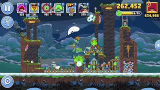 Angry Birds Friends Level 3 Tournament 1497 three stars NO POWER-UP walkthrough 2025-01-06