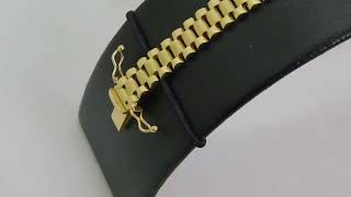 Pulsera Hombre Rolex Oro 18 K 20 Cm Joyeria Esponda