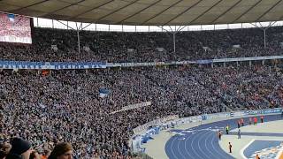 80000 Hertha Berlin fans Vs Bayern Munich