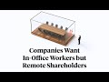 Companies Want In-Office Workers but Remote Shareholders | Barron's