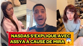 NASDAS S'EXPLIQUE AVEC ASSYA À CAUSE DE MIRA ET DES VOISINS DE LA VILLA #nasdas #nasdasstory #story