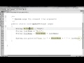 String Variables in Java
