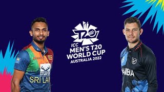 🔴Live: T20 World Cup 2022 | Sri Lanka vs Namibia, 1st Match