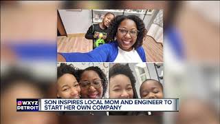 Son inspires local mom and engineer to start her own company