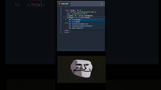 Create Rain Particle animation in Javascript| html5 canvas #shorts #javascript #developer #coding