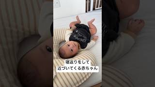 移動手段を見つけてしまった赤ちゃん　#赤ちゃん #かわいい #寝返り #双子 #cute #twinsbaby #귀여운