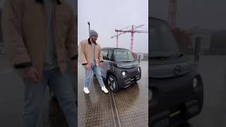 Where is the 🔌?! Have you seen such a Opel before?! 👀 #Shorts | Jansautoreviews | Opel Rocks-e