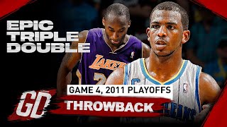 The Game Chris Paul SHOCKED the Lakers With EPIC Triple-Double 🔥 2011 NBA Playof