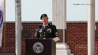 SFC Green Speaks at 2023 Camp Perry Opening Ceremony