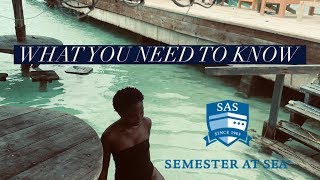 Semester at Sea| What You Need To Know