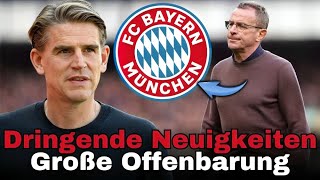 💥Die heutigen Nachrichten: Unerwartete Entscheidung!? Nachrichten Vom FC Bayern München