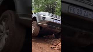 Freelander 2 - Wheel lift - OffRoading #landrover #freelander2 #offroad