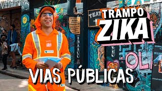 FUI GARI POR UM DIA! É MAIS DIFÍCIL DO QUE VOCÊ IMAGINA | TRAMPO ZIKA