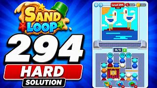 Sand Loop Level 294 HARD Solution | Full Walkthrough