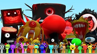 I Played Death Match With All Sprunki Family In Garry's Mod