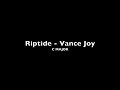 riptide vance joy in c major