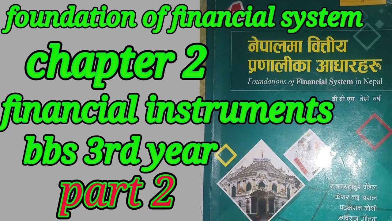 Bbs 3rd Year Finance | Foundation Of Financial System Bbs 3rd Year ...