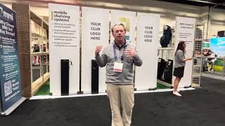 PGA Show 2025 MMI Golf Bag Storage Solutions. Making staff safer and members equipment safer #PGA ￼