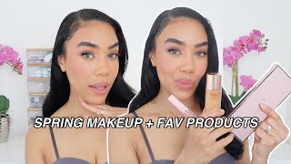 Soft Spring Makeup Tutorial! Using My Favorite Products 🌸