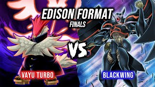 Yu-Gi-Oh! Edison Format Finals: Vayu Turbo Vs Blackwing