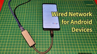 Ethernet for Android Devices | USB Type-C to RJ45