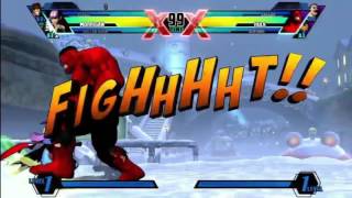 UMVC3 EVO 2016 KaneBlueRiver vs Chris G