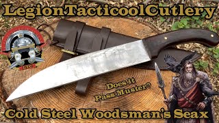 Cold Steel Woodsman’s Seax