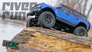 Axial SCX24 Ford Bronco Hits the Beach! | LVC RC