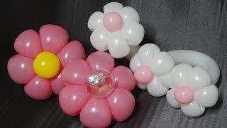 풍선아트 004 Balloon Flower Bracelet (풍선 꽃팔찌)