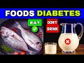 9 BEST FOODS for DIABETES and the 6 WORST for DIABETICS and BLOOD SUGAR CONTROL