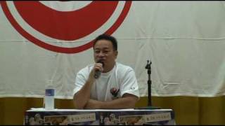 2009年新極真会総本部夏合宿緑健児代表講話 3/3 SHINKYOKUSHINKAI KARATE Kenji Midori