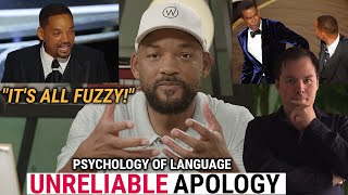 These Exact Words Make Will Smith’s Apology Unreliable