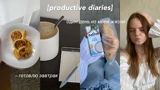 productive diaries | один день из моей жизни