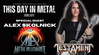 Practice What You Preach: An Interview with Alex Skolnick (Testament, Metal Allegiance)