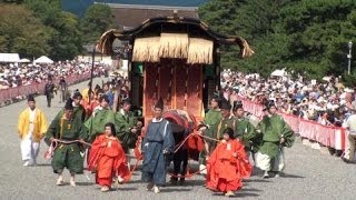 京都で時代祭　秋の古都で華麗な歴史絵巻