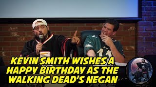 Kevin Smith Wishes a Happy Birthday as The Walking Dead's Negan