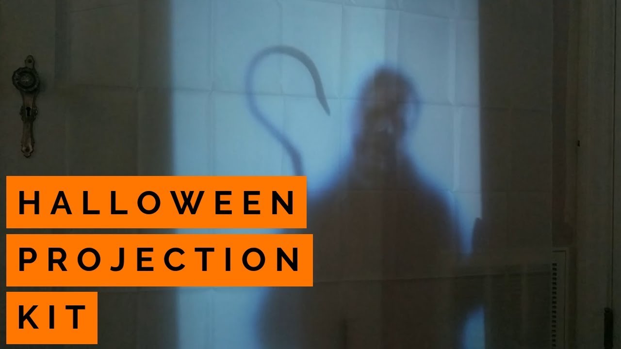 Halloween Window Projection Kit Atmosfx Youtube