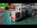 tiny oo9 diesel locomotive construction. kato chassis 3d print body.