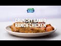 crunchy baked ranch chicken recipe video