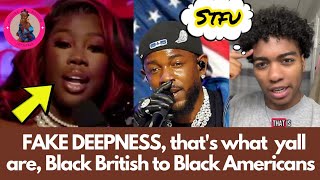 Black British Disrespects Black Americans After the Kendrick laamar Performance at the Super bowl