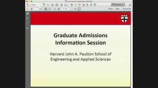 Graduate Admissions Information Session