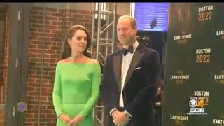 Prince William and Princess Catherine arrive at The Earthshot Prize Awards