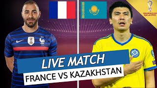 🔵⚪🔴 FRANCE - KAZAKHSTAN LIVE // 🇫🇷🔥BENZEMA EN FEU // POGBA BLESSÉ // QUALIFICATION COUPE DU MONDE