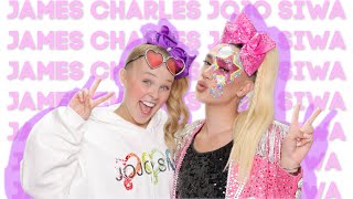 GIVING JAMES CHARLES A JOJO SIWA MAKEOVER!!!