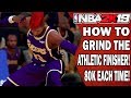 NBA 2K19: How to Grind the Athletic Finisher! Easy 80k PER GAME!