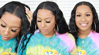 Synthetic Wavy Frontal Wig! | Bobbi Boss Glueless 13x4 HD Lace Wig NOELLE | Color 2 | ft. HairSoFly