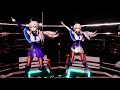 【艦これmmd】ワシントン ＆ ワシントン改　シューティングスター