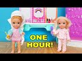 Elsie  and Annie Morning Routine Kids Stories | 1 Hour Video