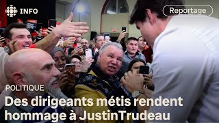 Des dirigeants métis rendent hommage à JustinTrudeau